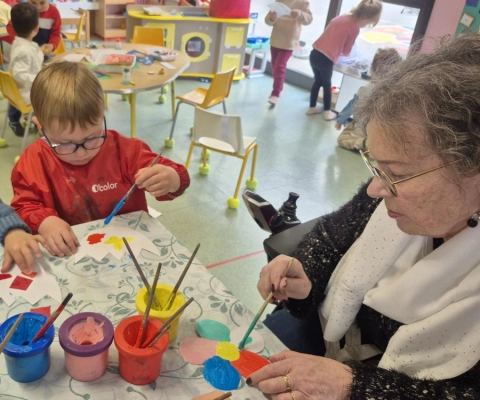 Le partenariat avec l'école de Fontenay Le Marmion