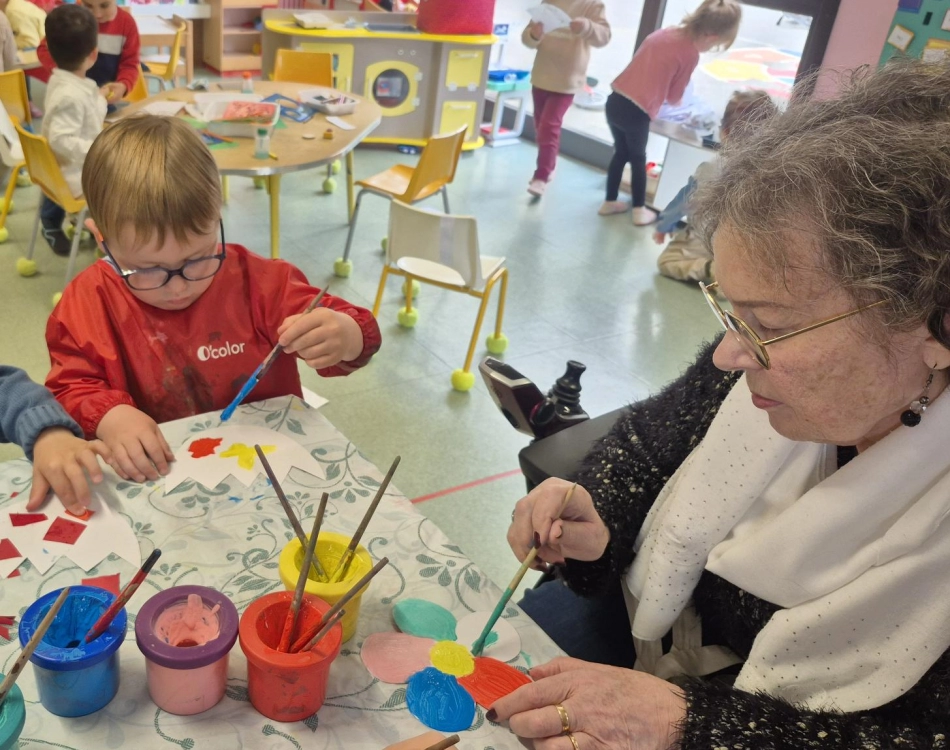 Le partenariat avec l'école de Fontenay Le Marmion