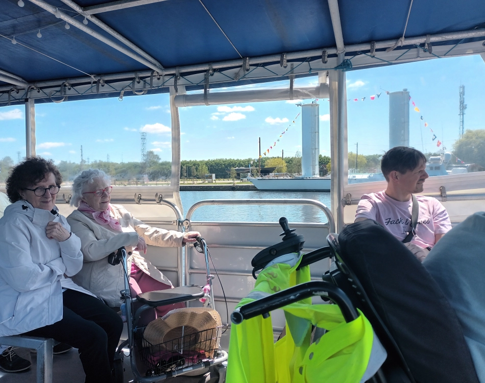 Promenade en bateau sur la Presqu'île de Caen