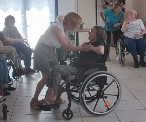 La danse assise