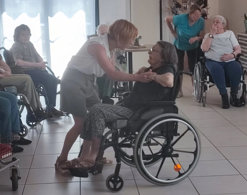 La danse assise