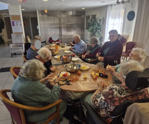 Ateliers culinaires à l’EHPAD Les Chanterelles