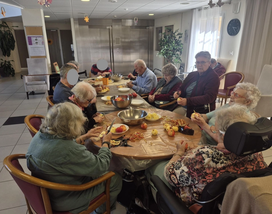 Ateliers culinaires à l’EHPAD Les Chanterelles
