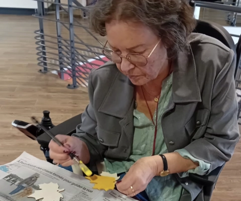 Des ateliers créatifs à l'EHPAD Les Chanterelles