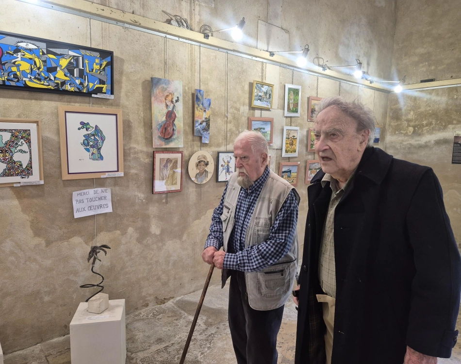 L'exposition à l'église de Quilly