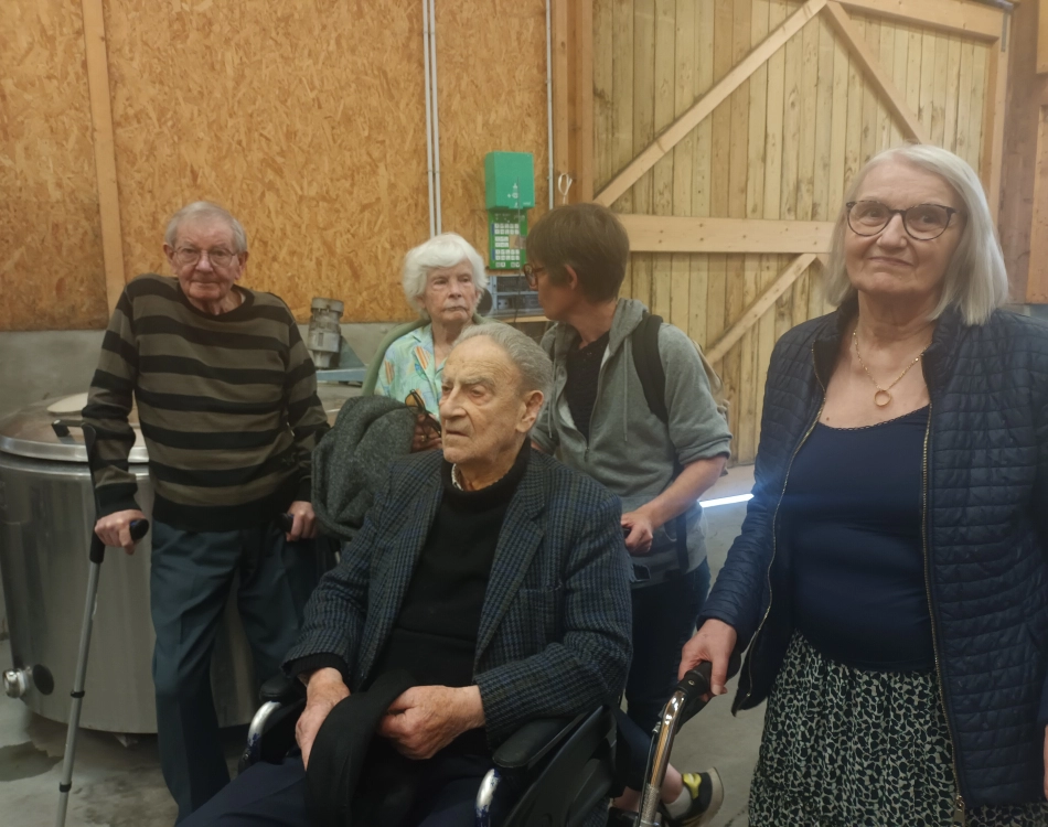 Sortie, Visite de la cidrerie de Clécy le 29 juillet