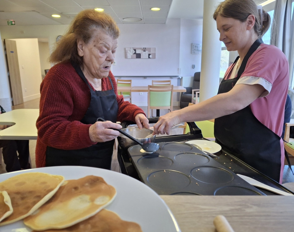 L'atelier Préparation de crêpes
