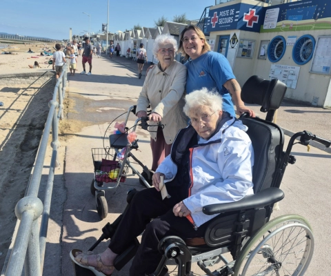 La sortie à Luc sur Mer du 22 aout